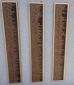 Plaques added in 2019 and 2025