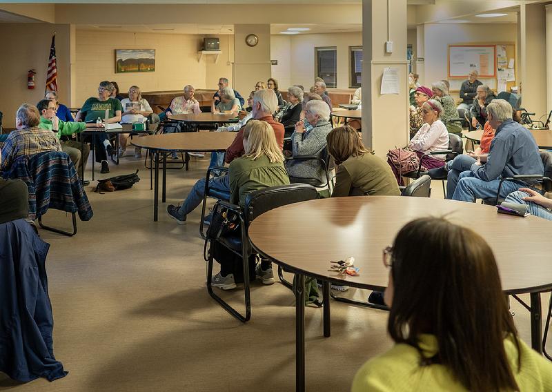 Street presentation at the Miller Senior Center