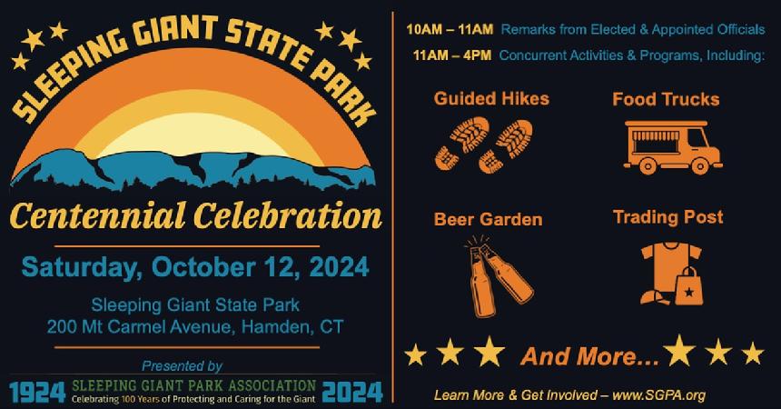 Sleeping Giant State Park Centennial Celebration